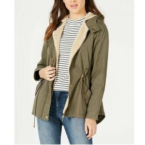 Collection B Juniors' Hooded Anorak Jacket XS